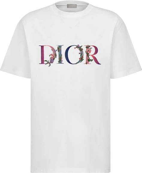 dior t shirt mit blumen|Dior Jardin T.